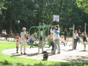 Park Zdrojowy - siownia