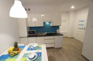 Apartament Solna B306 salon z aneksem kuchennym