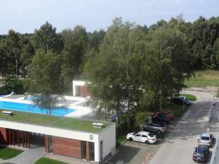 widok z  balkonu